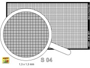 Fototrawiona siatka 1,3mm x 1,3mm S04 Aber