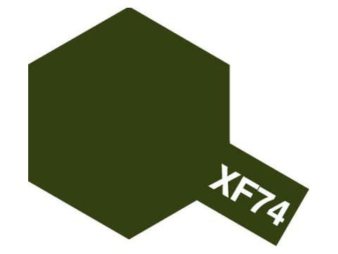 Farba akrylowa XF-74 Olive Drab JGSDF Flat 81774 Tamiya