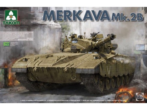 Czołg Merkava Merkawa Mk.IIB 2080 Takom
