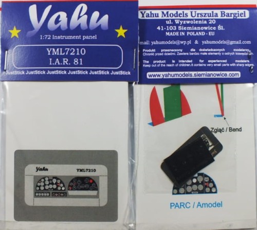 Fototrawiona tablica do IAR 81 YML7210 Yahu