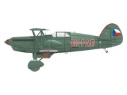 Samolot Avia B.534 late 4 modele 4452 Eduard
