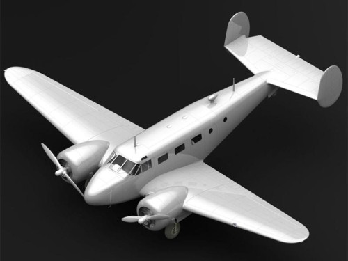 Samolot Beechcraft C-45F Expeditor Mk.II 48182 ICM