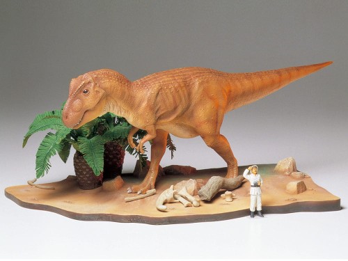 Dinozaur Tyrannosaurus Tyranozaur (diorama) 60102 Tamiya