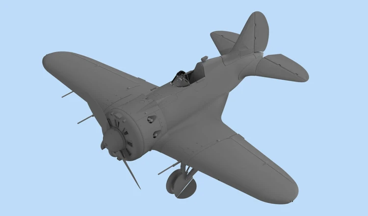 Samolot Polikarpow I-16 Type 28 32002 ICM