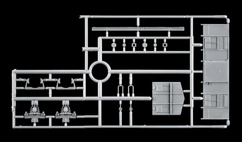 Wagon towarowy kryty typu F 8703 Italeri