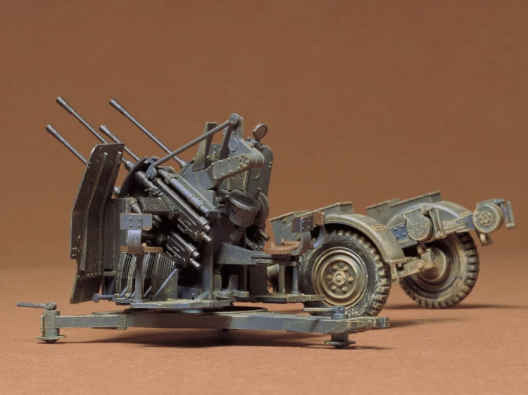 Działo 20mm Flakvierling 38 z Sd.Ah.52 35091 Tamiya
