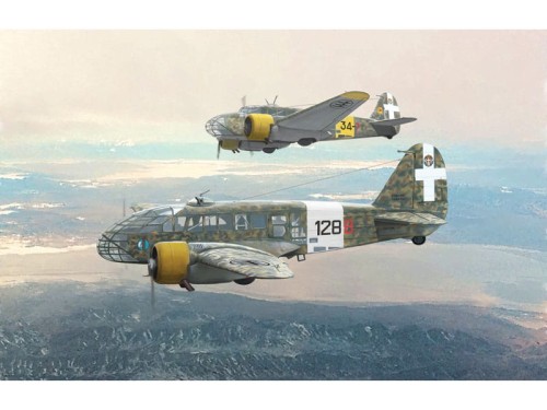 Samolot Caproni Ca.311/311M 1390 Italeri