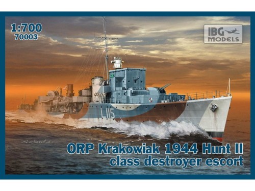 Okręt niszczyciel ORP Krakowiak 70003 IBG