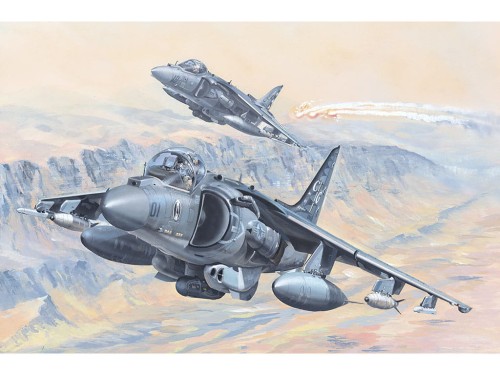 Samolot McDonnell Douglas AV-8B Harrier II 81804 Hobby Boss