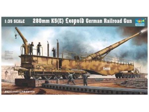 Działo kolejowe 280mm K5(E) Leopold