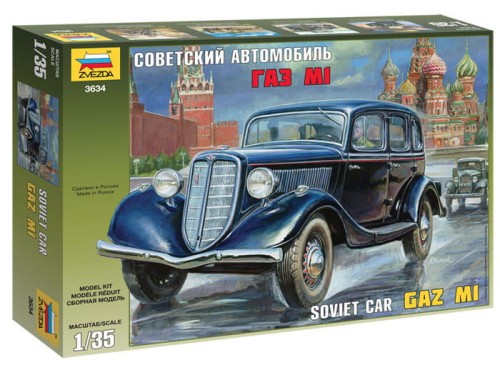 Samochód GAZ M1 3634 Zvezda