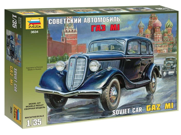 Samochód GAZ M1 3634 Zvezda
