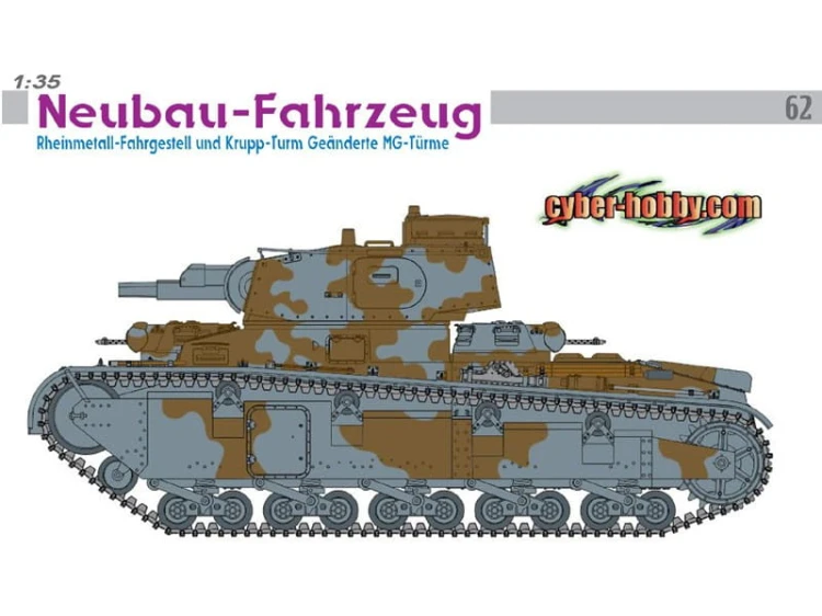 Czołg Neubaufahrzeug NbFz 6666 Dragon
