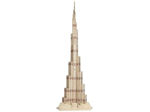 Wieża Dubaj Burdż Chalifa składanka drewniana P246 Sea-Land
