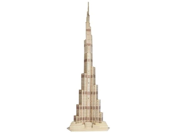 Wieża Dubaj Burdż Chalifa składanka drewniana P246 Sea-Land