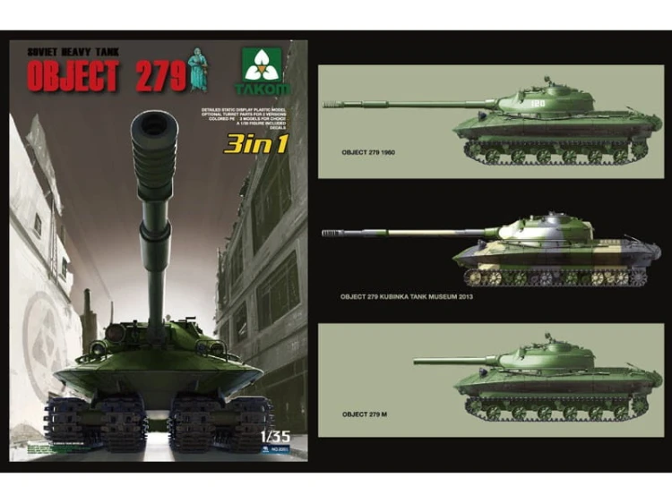 Czołg Object 279 Obiekt 279 2001 Takom