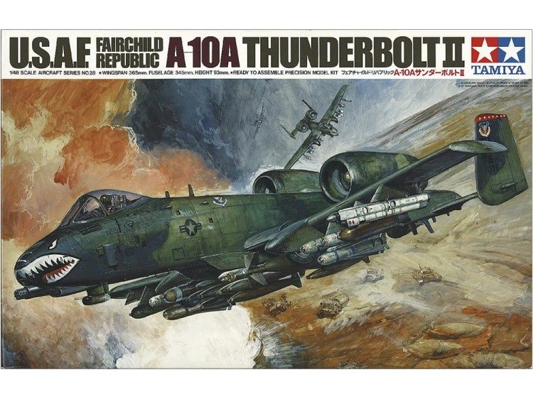 Samolot A-10A Thunderbolt II 61028 Tamiya