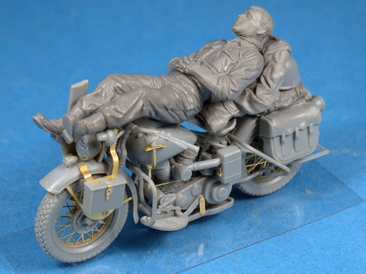 Motocykl wojskowy Harley Davidson WLA 750 35176 MiniArt