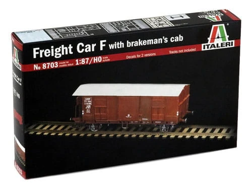 Wagon towarowy kryty typu F 8703 Italeri