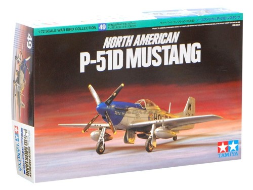 Samolot North P-51D Mustang 60749 Tamiya