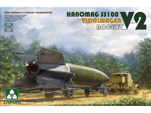 Ciągnik Hanomag SS100 Vidalwagen V-2 2110 Takom