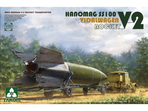 Ciągnik Hanomag SS100 Vidalwagen V-2 2110 Takom