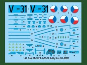 Samolot Messerschmitt Me 262 B-1a/CS-92 80380 Hobby Boss