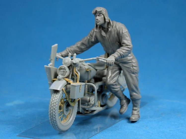 Motocykl wojskowy Harley Davidson WLA 750 35182 MiniArt