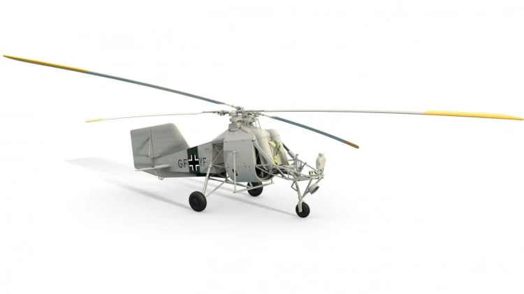 Śmigłowiec Flettner Fl 282 Kolibri 41001 MiniArt