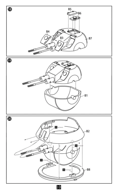 Działo przeciwlotnicze E-75 128mm FlaK 40 UA72117 Modelcollect