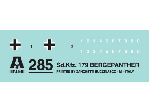 Czołg Sd.Kfz.179 Bergepanther 0285 Italeri