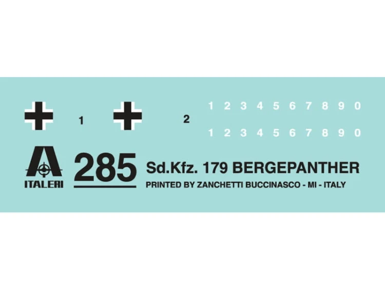 Czołg Sd.Kfz.179 Bergepanther 0285 Italeri