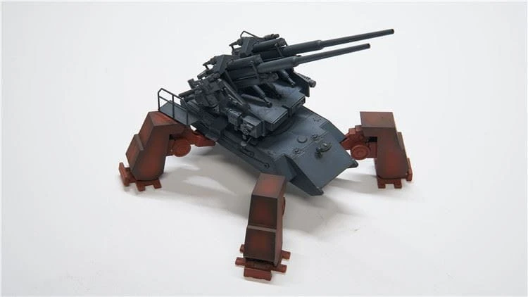 Działo przeciwlotnicze E-75 128mm FlaK 40 UA72117 Modelcollect