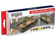 Zestaw farb akrylowych Japanese Army AFV HTK-AS69 Hataka