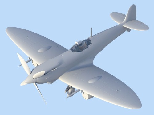 Samolot Supermarine Spitfire Mk.IXc 48060 ICM