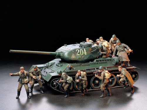 Figurki rosyjska piechota szturmowa 35207 Tamiya