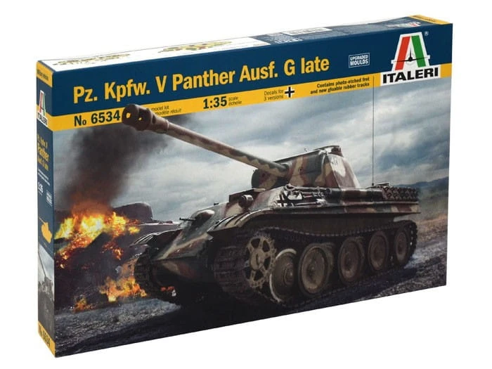 Czołg Pantera PzKpfw V Panther Ausf.G late 6534 Italeri