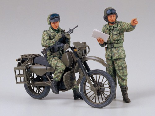 Motocykl wojskowy Kawasaki KLX250 35245 Tamiya
