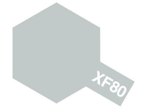 Farba akrylowa XF-80 Royal Light Gray Flat 81780 Tamiya