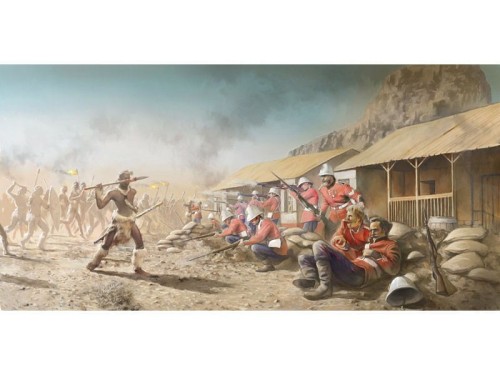 Bitwa pod Rorkes Drift diorama 6114 Italeri