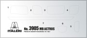 Mercedes Benz Actros MP4 3905 Italeri