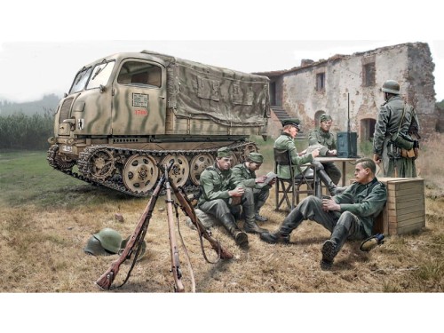 Ciągnik Steyr Raupenschlepper Ost RSO/01 6549 Italeri