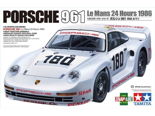 Samochód Porsche 961 24320 Tamiya