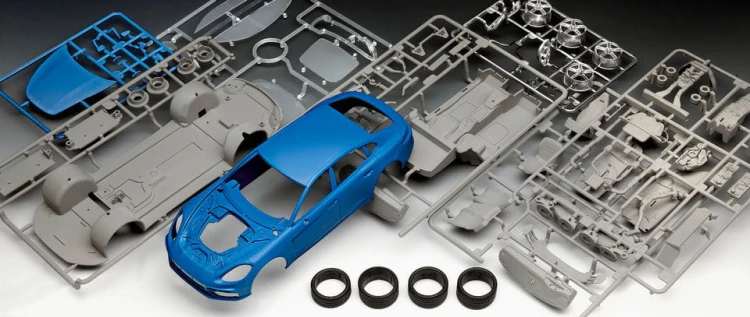 Samochód Porsche Panamera II turbo 07034 Revell