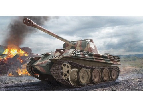 Czołg Pantera PzKpfw V Panther Ausf.G late 6534 Italeri