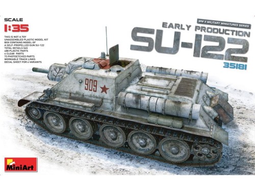 Działo pancerne SU-122 35181 MiniArt