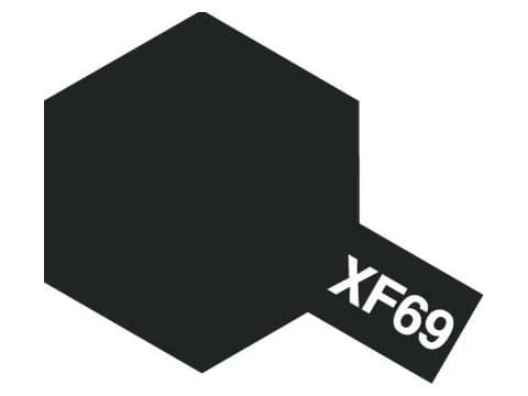 Farba akrylowa XF-69 NATO Black Flat 81369 Tamiya