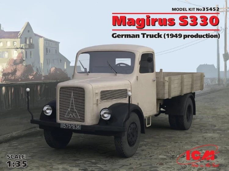 Ciężarówka wojskowa Magirus S330 1949 35452 ICM