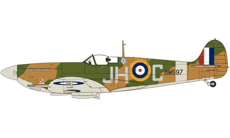Samolot Supermarine Spitfire Mk.Vb A05125 Airfix
