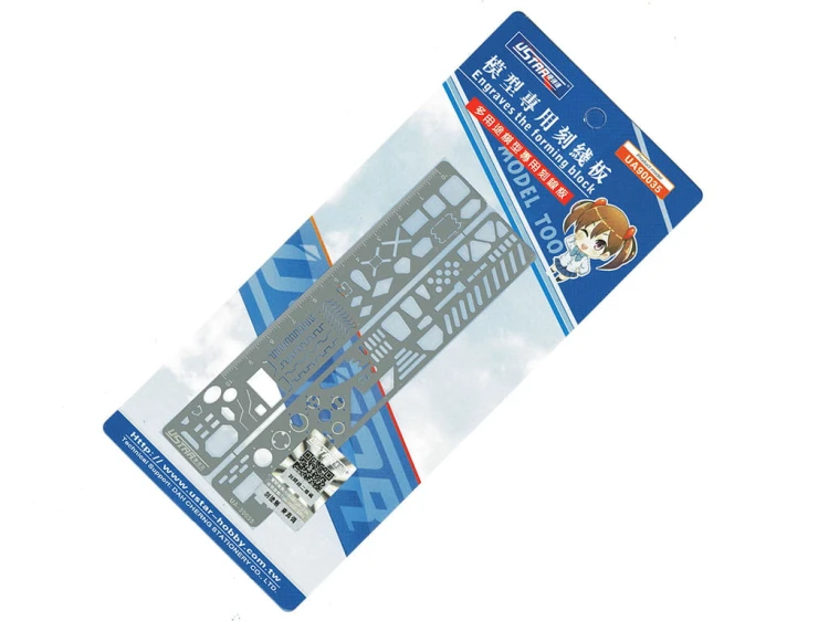 Krzywik szablon modelarski UA90035 USTAR